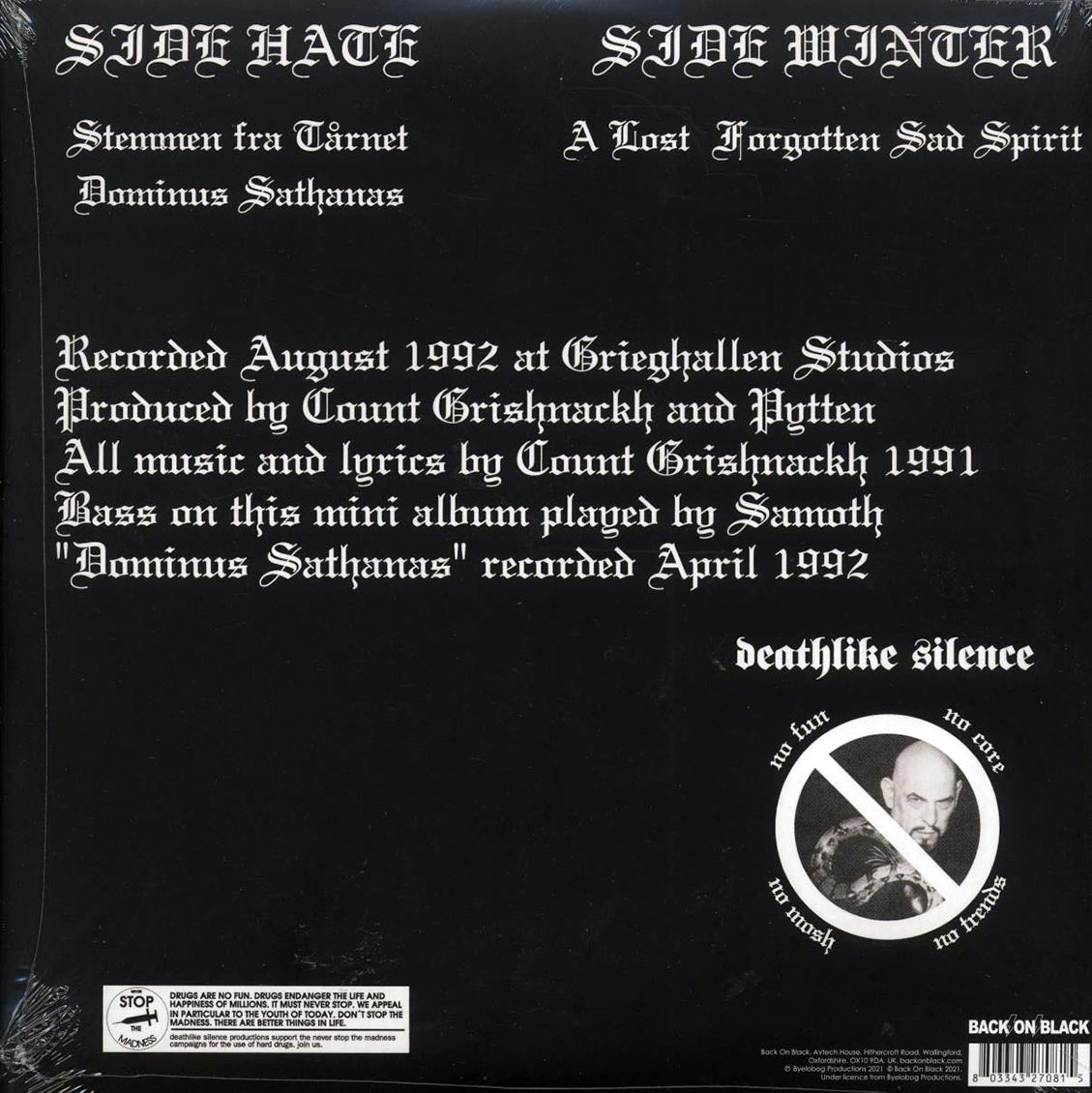 Burzum - Aske (ltd. ed.) (grey marble vinyl) - Vinyl LP, LP