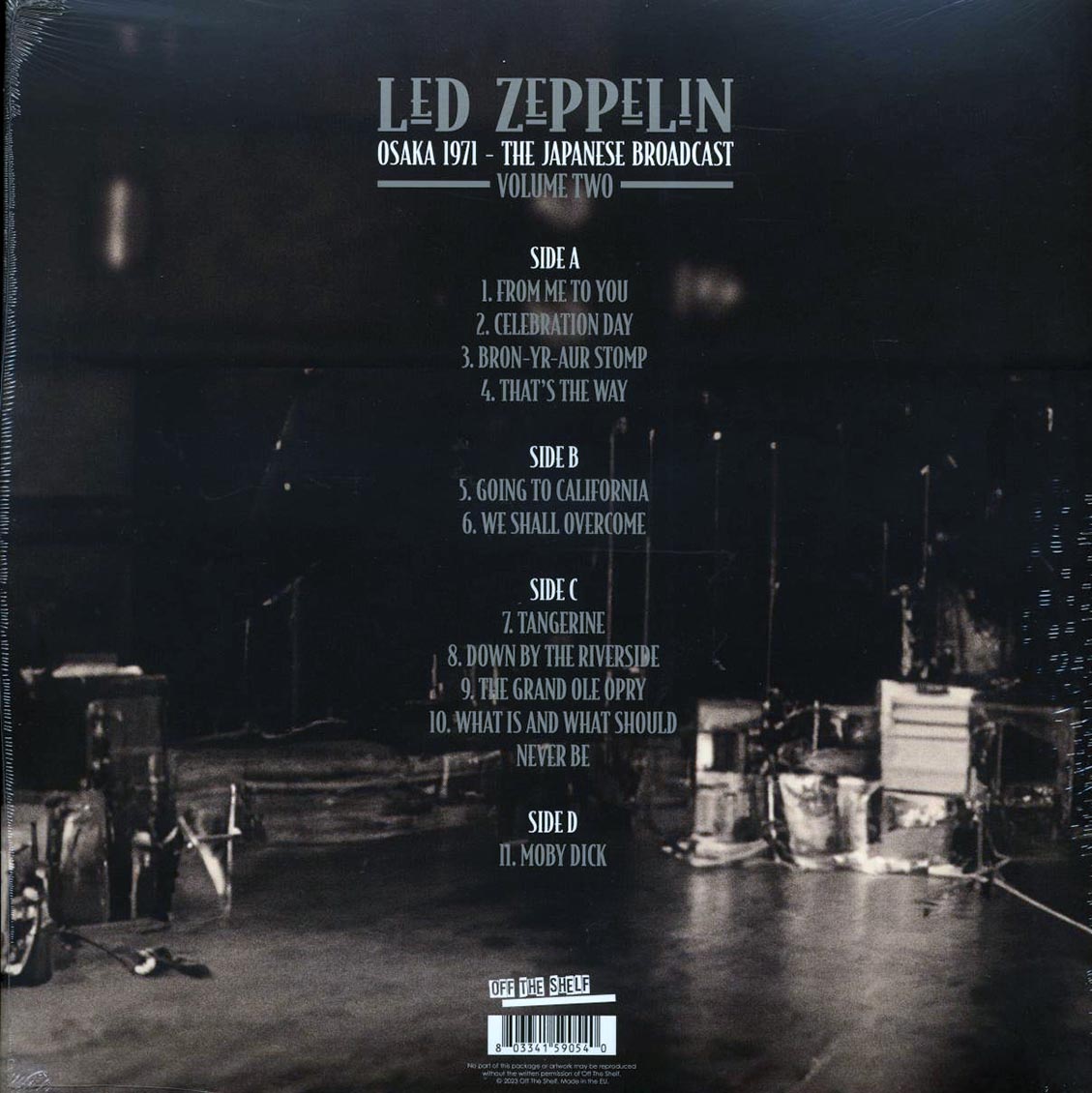 Led Zeppelin - Osaka 1971 Volume 2: The Japanese Broadcast (2xLP) - Vinyl LP, LP