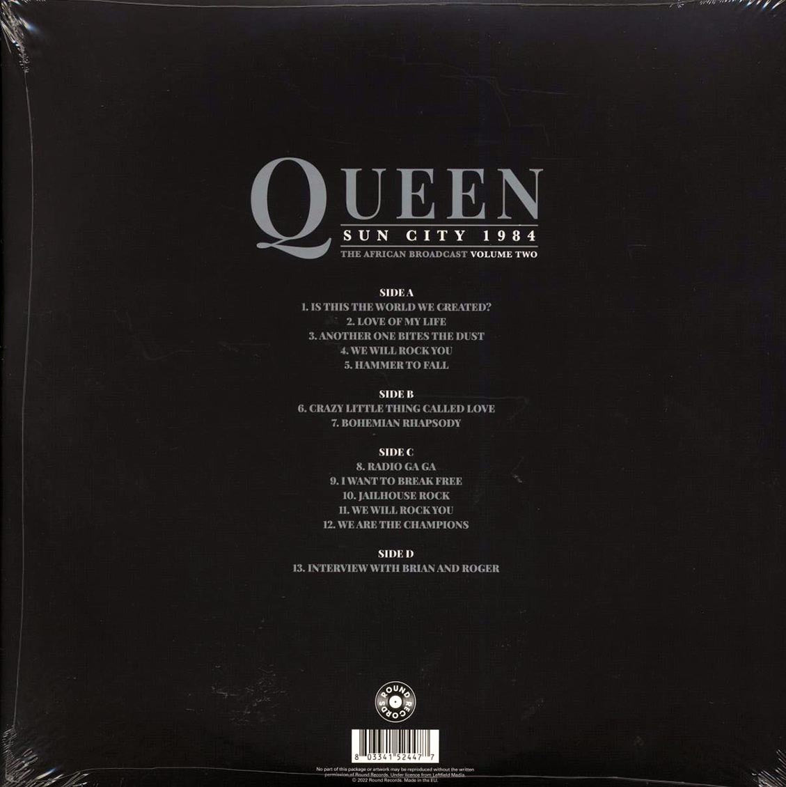 Queen - Sun City 1984 Volume 2: The African Broadcast (2xLP) - Vinyl LP, LP