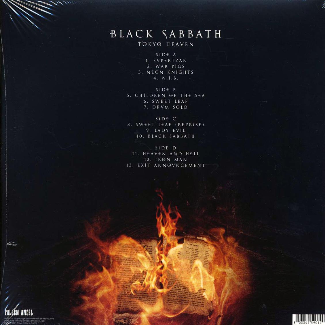 Black Sabbath - Tokyo Heaven: Nakano Sun Plaza Hall, Tokyo, Japan, Nov 18, 1980 (2xLP) - Vinyl LP, LP