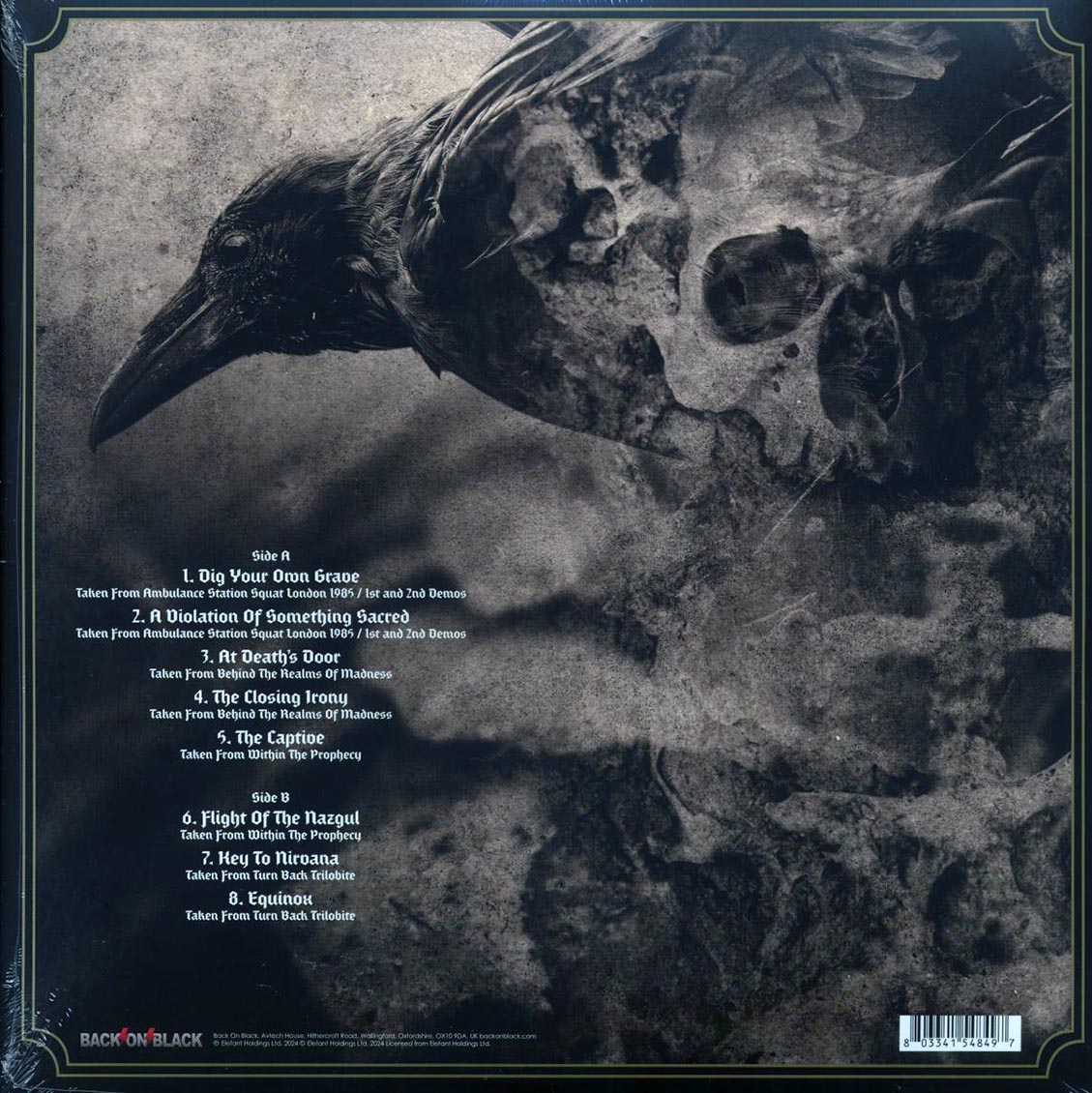 Sacrilege - The Closing Irony (ltd. ed.) (red/black splatter vinyl) - Vinyl LP, LP