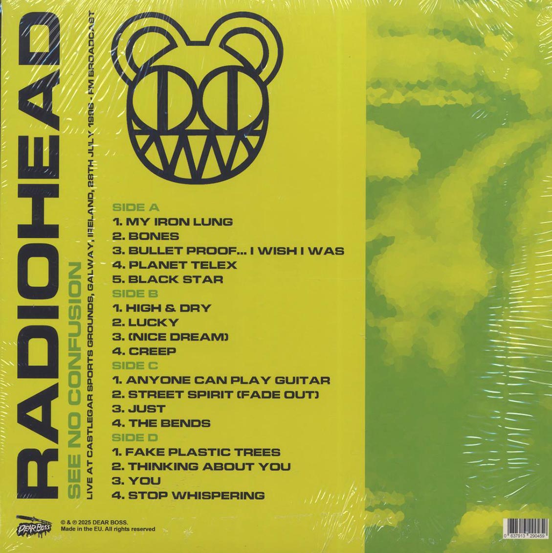 Radiohead - See No Confusion: Live At Castlegar Sports Grounds, Galway, Ireland, 28th July 1996 (2xLP) - Vinyl LP, LP