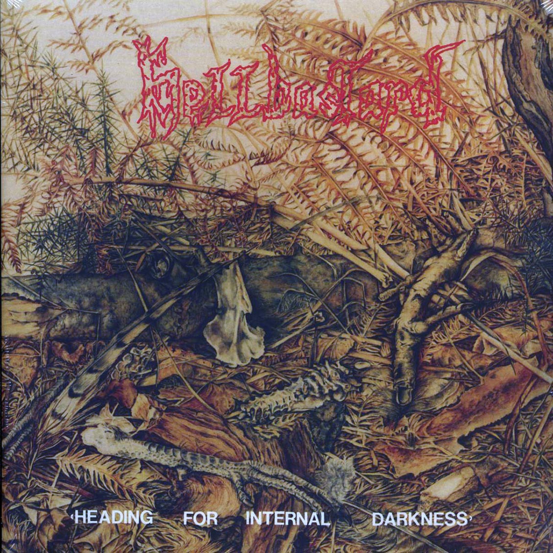Hellbastard - Heading For Internal Darkness (ltd. ed.) (2xLP) (red vinyl) - Vinyl LP