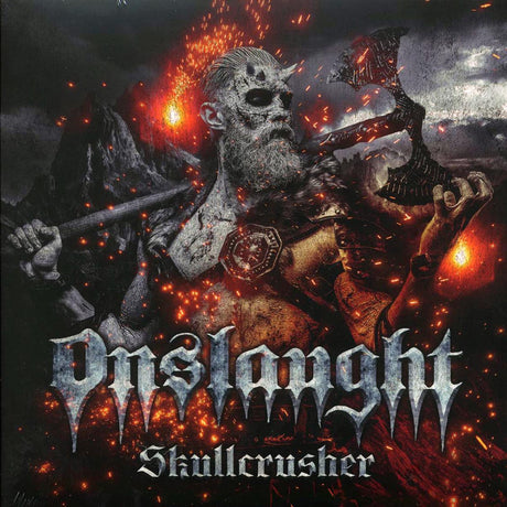 Onslaught - Skullcrusher (ltd. ed.) (white/red splatter vinyl) - Vinyl LP, LP