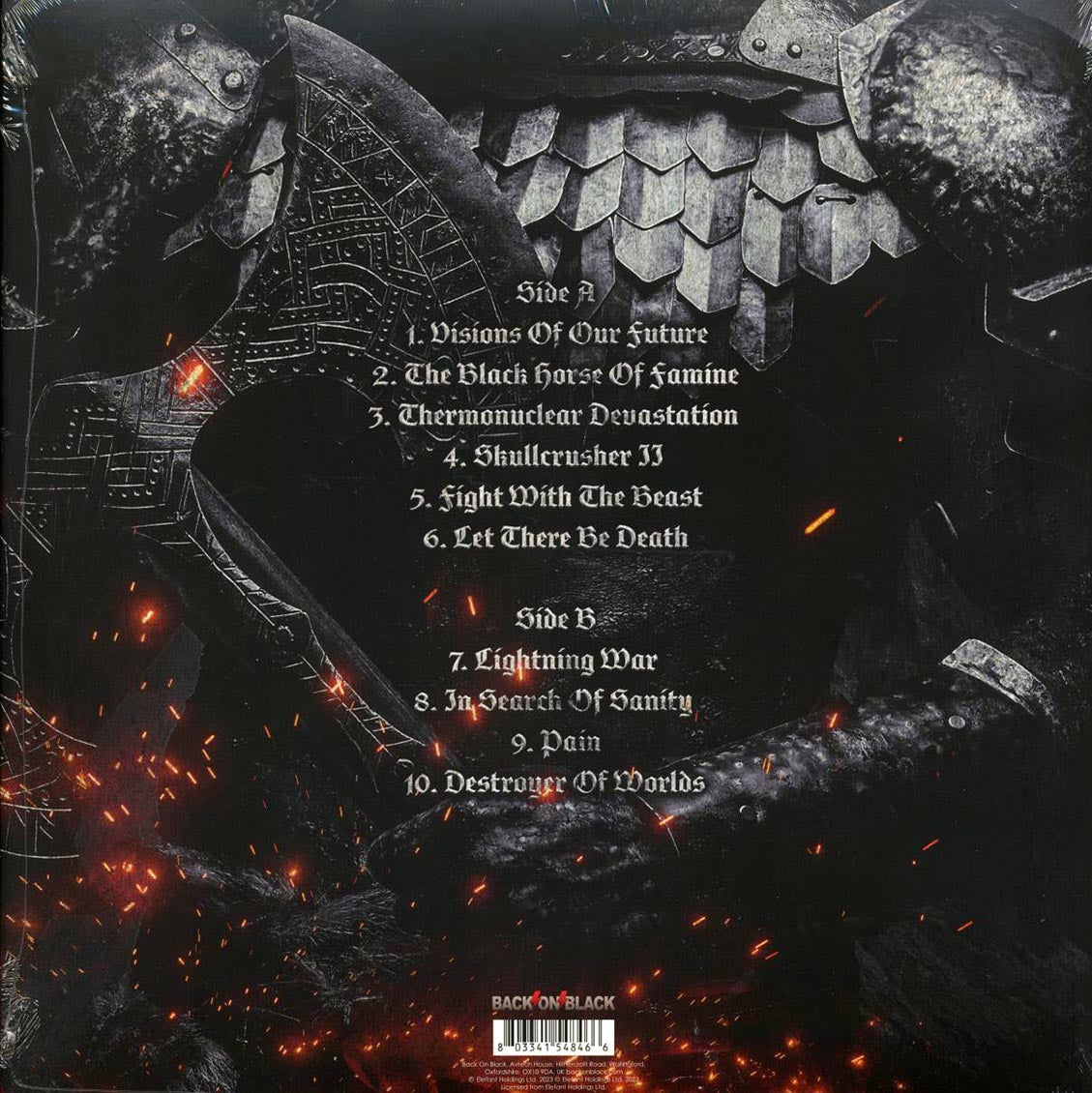 Onslaught - Skullcrusher (ltd. ed.) (white/red splatter vinyl) - Vinyl LP, LP