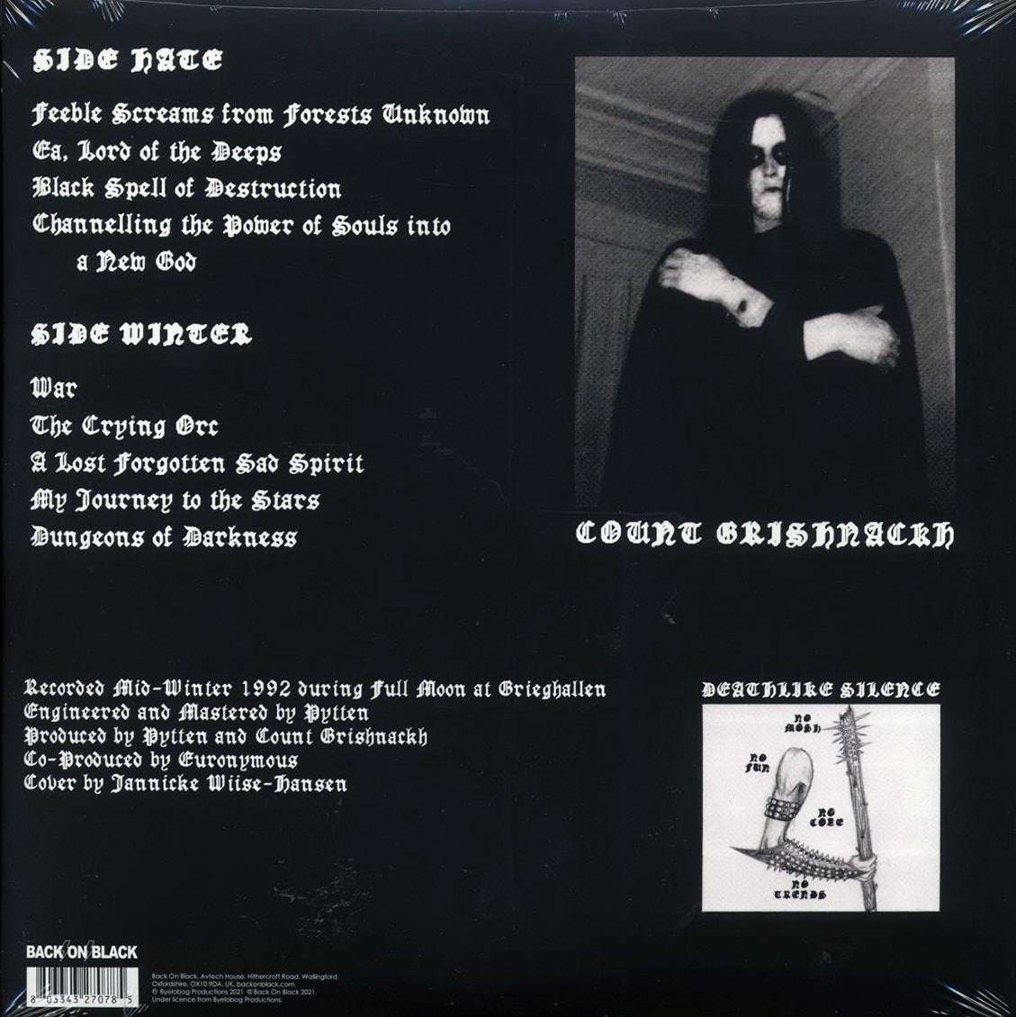 Burzum - Burzum (ltd. ed.) (grey marble vinyl) - Vinyl LP, LP