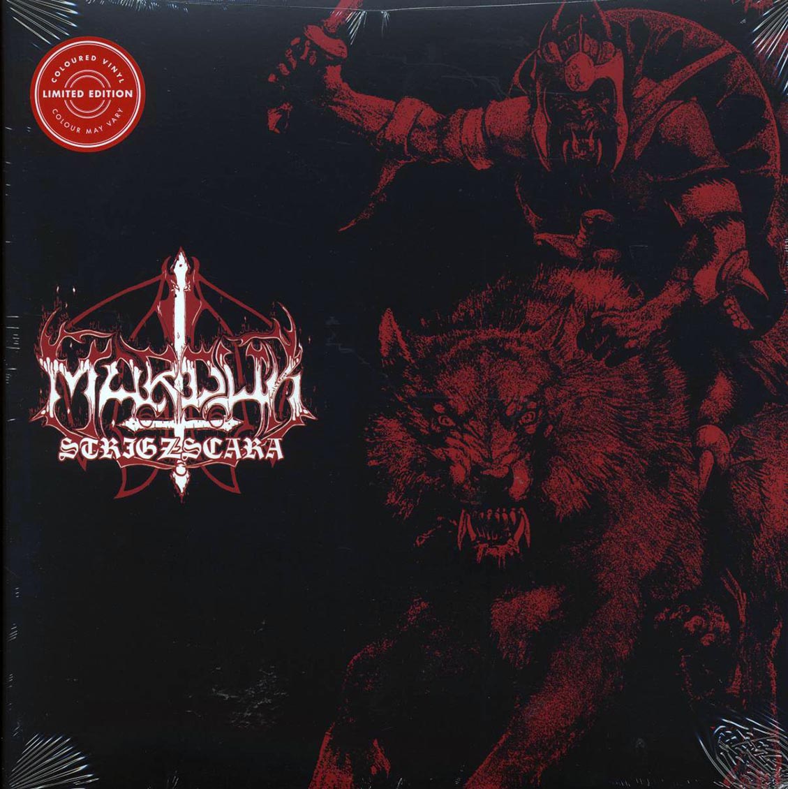 Marduk - Strigzscara (Warwolf) (ltd. ed.) (red/black splatter vinyl) - Vinyl LP
