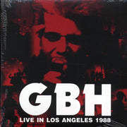 GBH - Live In Los Angeles 1988 (ltd. ed.) (2xLP) (red vinyl) - Vinyl LP