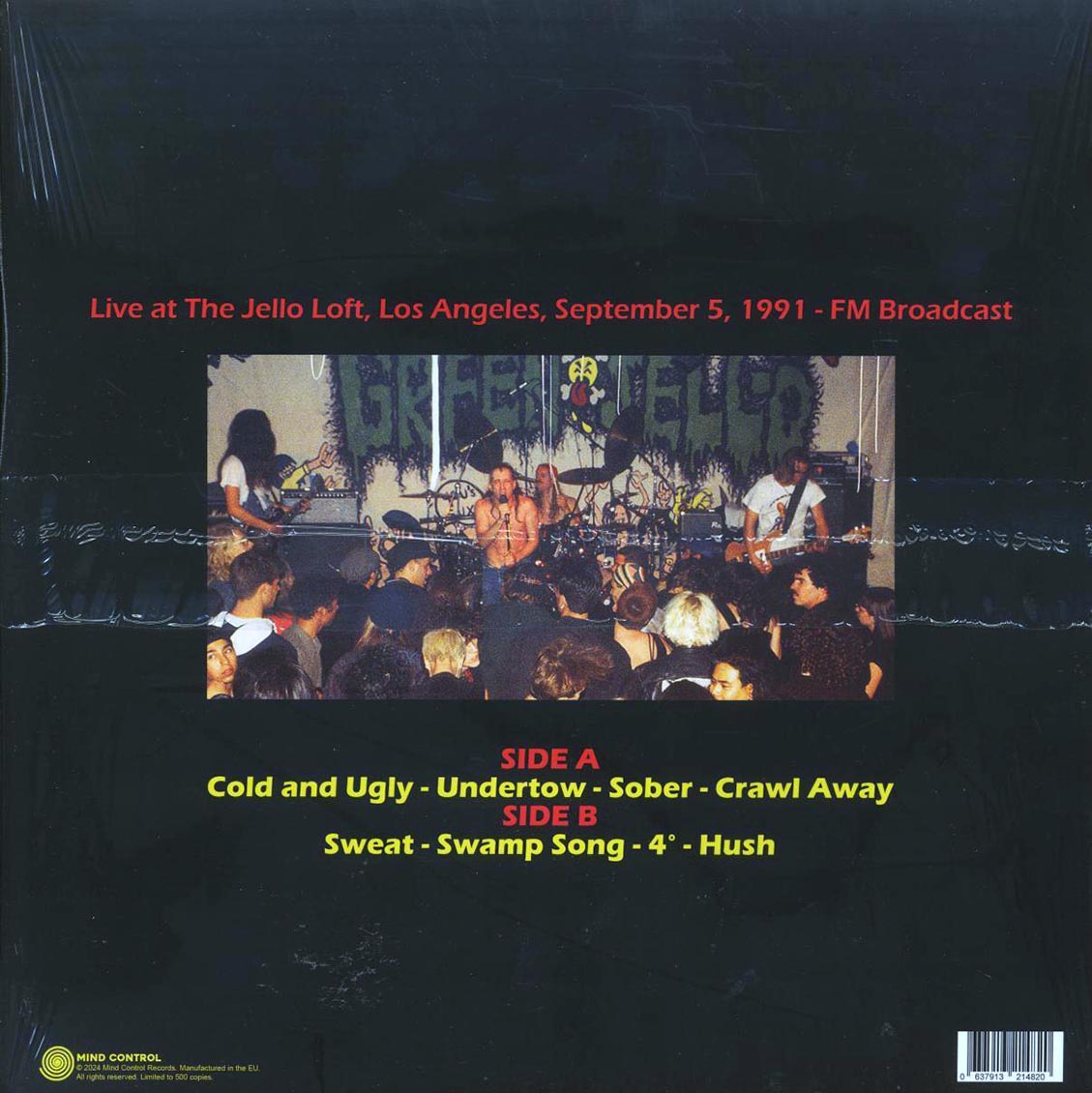 Tool - There's A Shadow Behind Me: Live At The Jello Loft, Los Angeles, September 5 1991 - Vinyl LP, LP