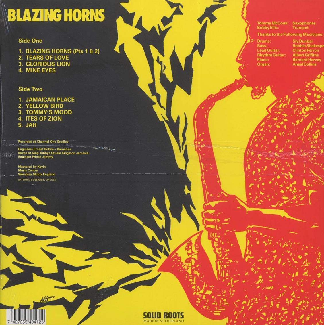 Tommy McCook, Bobby Ellis - Blazing Horns - Vinyl LP, LP
