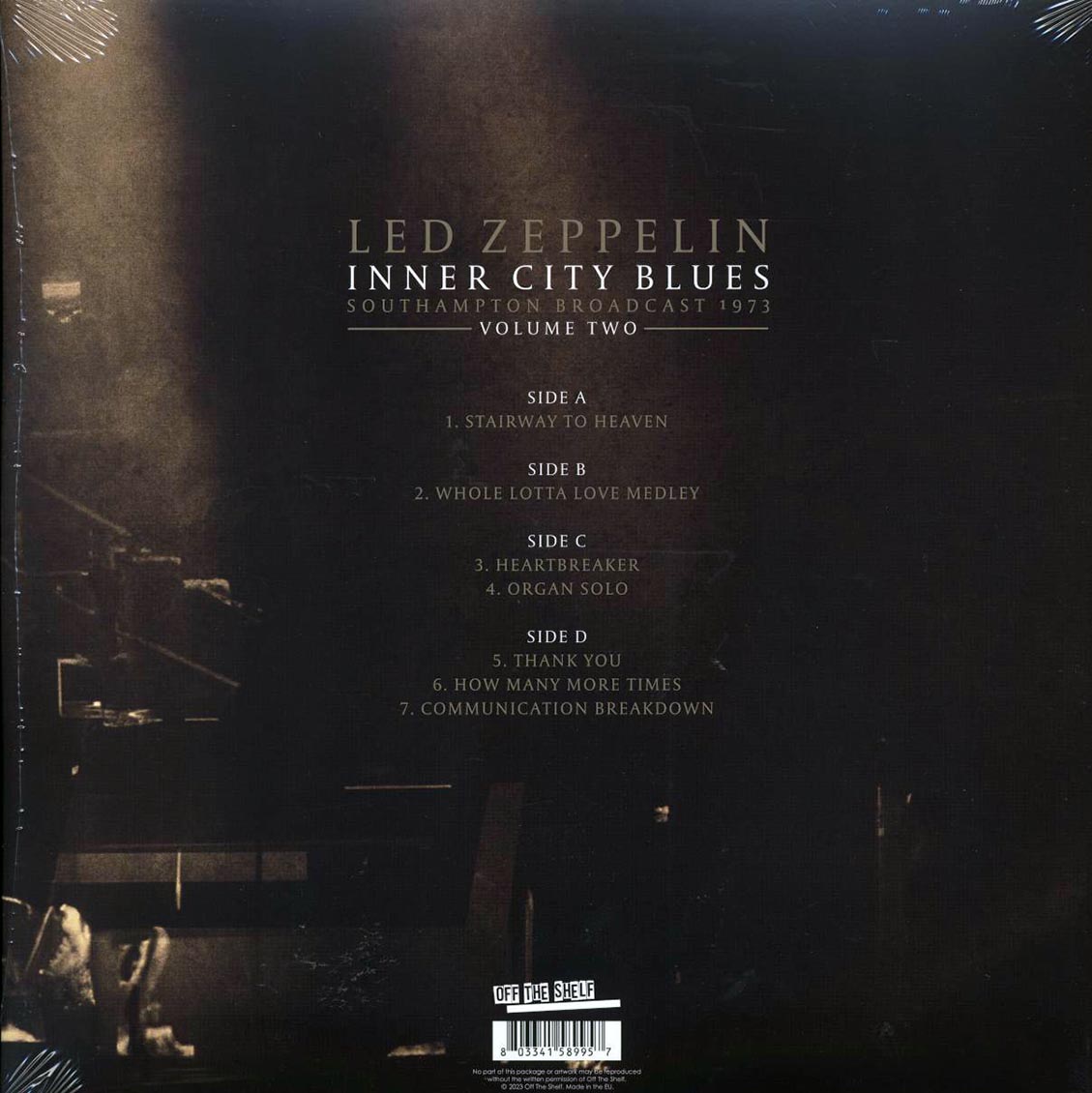 Led Zeppelin - Inner City Blues Volume 2: Southampton Broadcast 1973 (2xLP) - Vinyl LP, LP