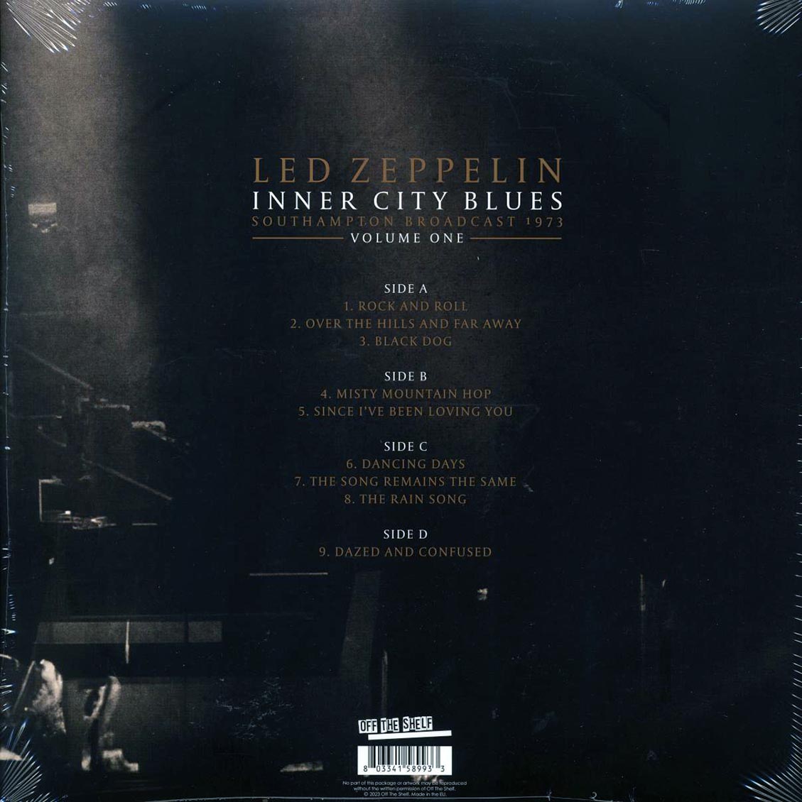 Led Zeppelin - Inner City Blues Volume 1: Southampton Broadcast 1973 (2xLP) - Vinyl LP, LP