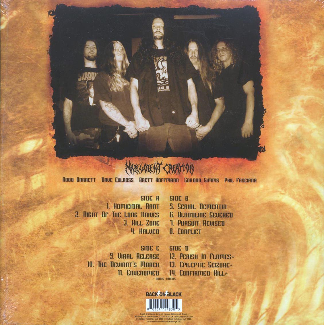 Malevolent Creation - Envenomed II (ltd. ed.) (2xLP) (yellow vinyl) - Vinyl LP, LP