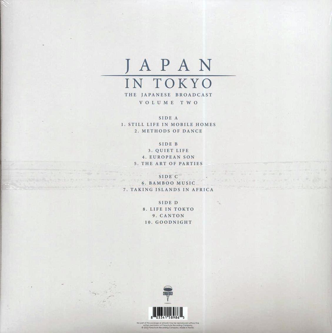 Japan - In Tokyo Volume 2: The Japanese Broadcast (2xLP) - Vinyl LP, LP