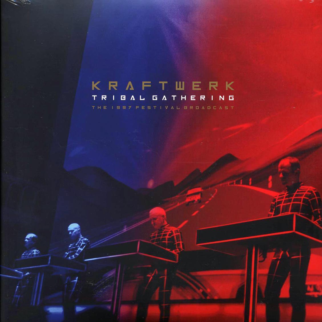 Kraftwerk - Tribal Gathering: The 1997 Festival Broadcast (ltd. ed.) (2xLP) (clear vinyl) - Vinyl LP