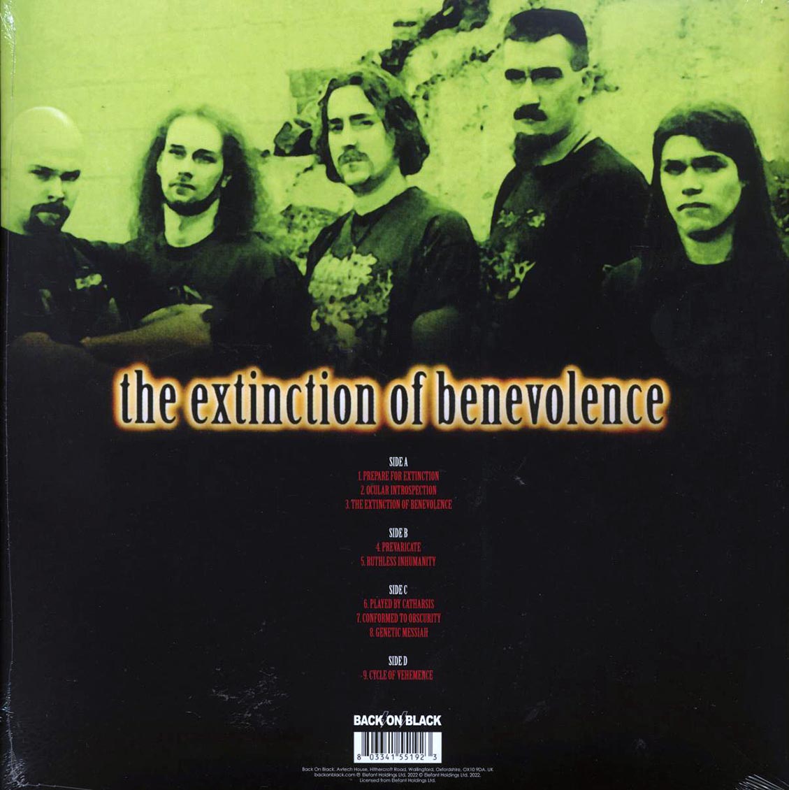 Internal Bleeding - The Extinction Of Benevolence (ltd. ed.) (2xLP) (white vinyl) - Vinyl LP, LP