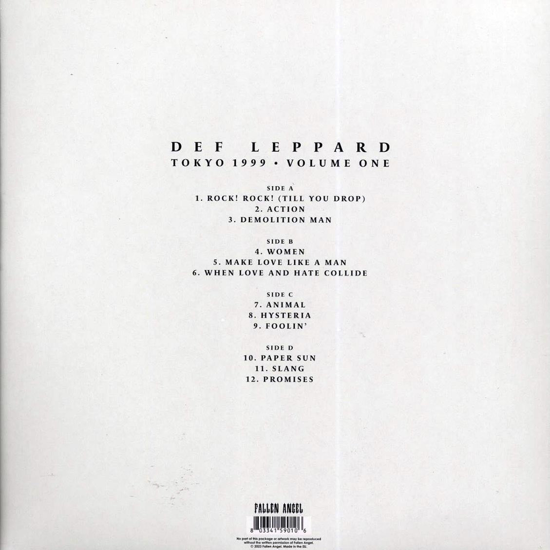 Def Leppard - Tokyo 1999 Volume 1 (2xLP) - Vinyl LP, LP