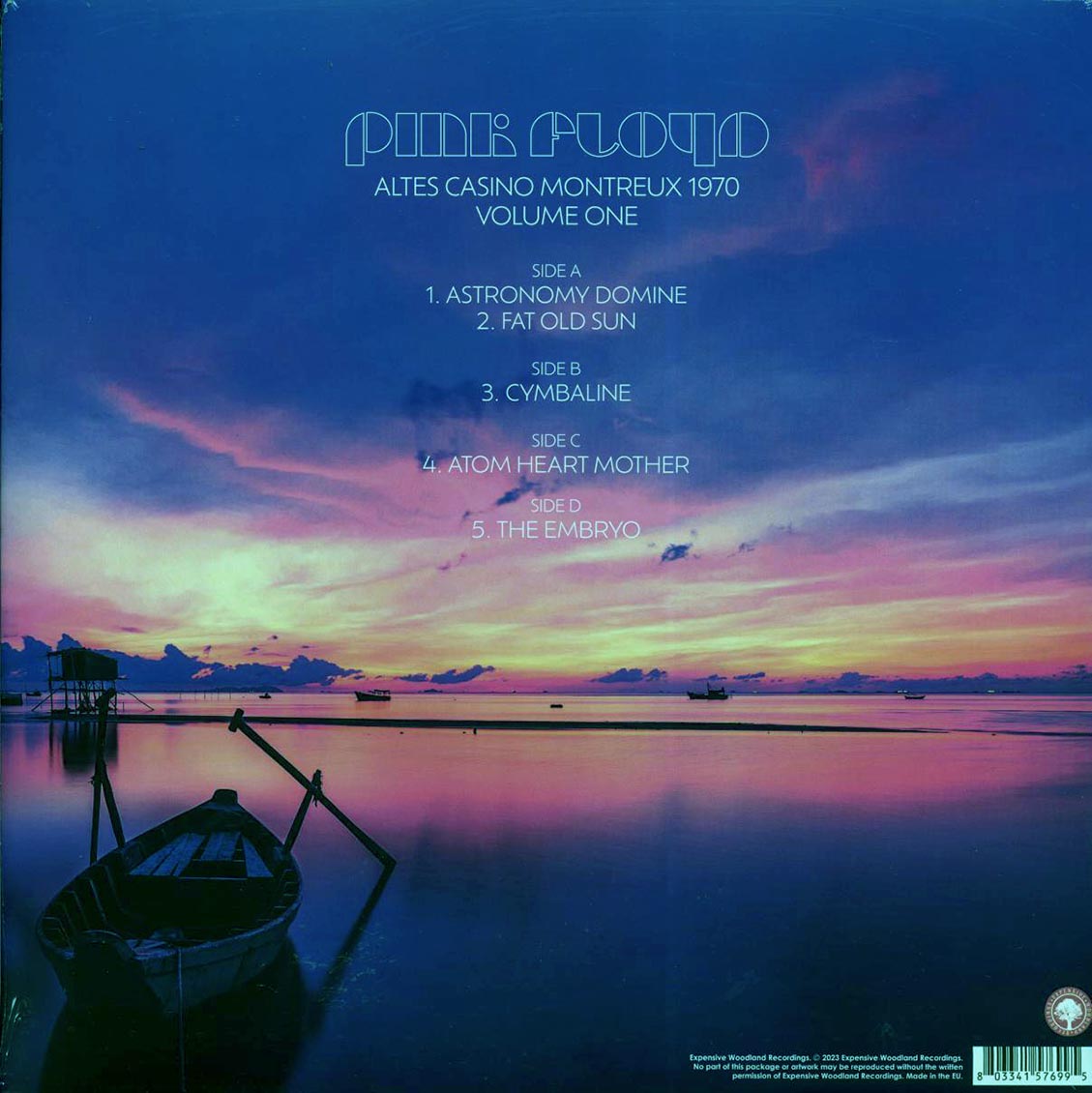 Pink Floyd - Altes Casino Montreux 1970 Volume 1 (ltd. ed.) (2xLP) (clear vinyl) - Vinyl LP, LP