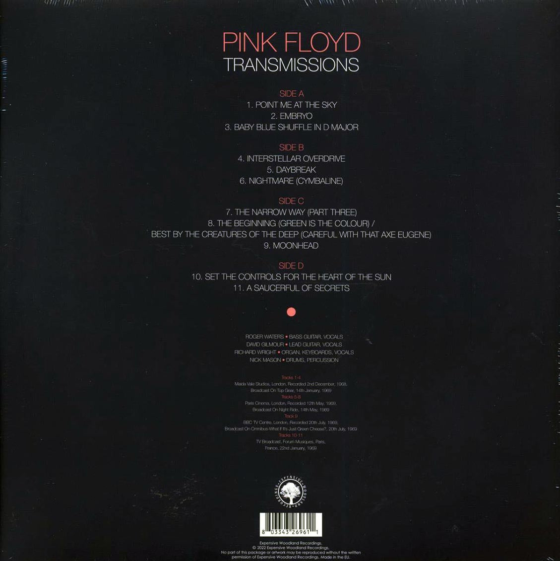 Pink Floyd - Transmissions (2xLP) - Vinyl LP, LP