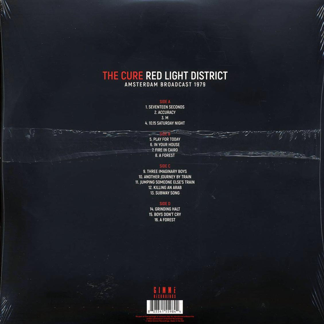 The Cure - Red Light District: Amsterdam Broadcast 1979 (2xLP) - Vinyl LP, LP