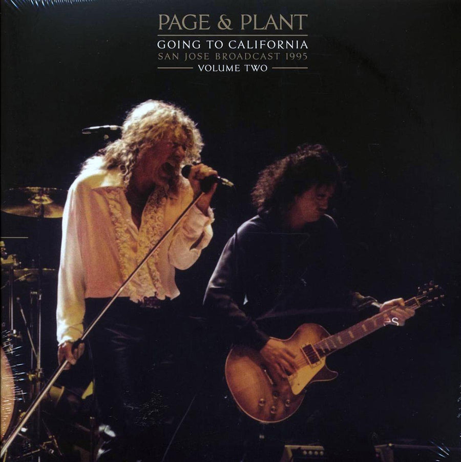 Jimmy Page, Robert Plant - Page & Plant Going To California Volume 2: San Jose Broadcast 1995 (ltd. ed.) (2xLP) (red vinyl) - Vinyl LP, LP