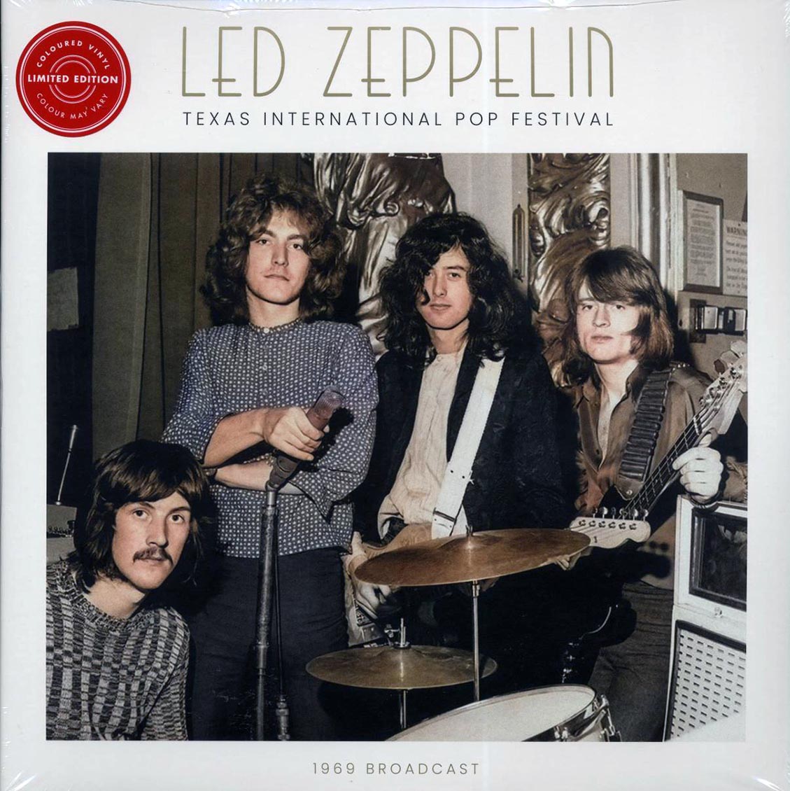 Led Zeppelin - Texas International Pop Festival (ltd. ed.) (2xLP) (grey/black splatter vinyl) - Vinyl LP