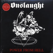 Onslaught - Power From Hell (ltd. ed.) (white/red splatter vinyl) - Vinyl LP