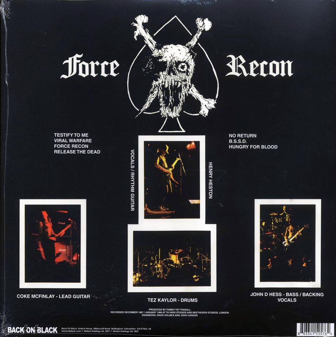 Virus - Force Recon (ltd. ed.) (clear/green splatter vinyl) - Vinyl LP, LP