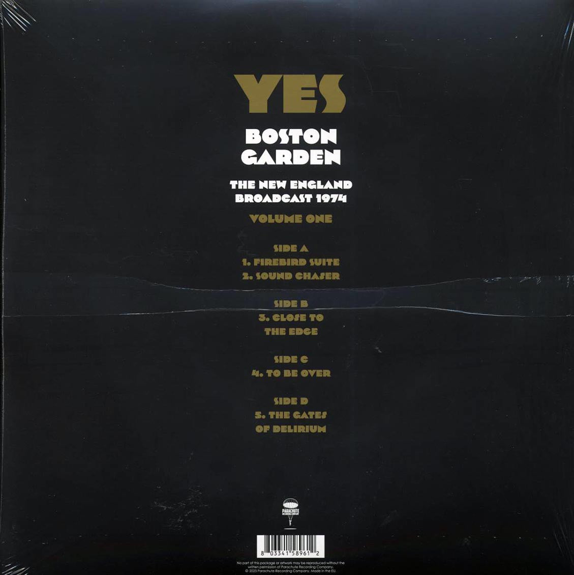 Yes - Boston Garden Volume 1: The New England Broadcast 1974 (2xLP) - Vinyl LP, LP