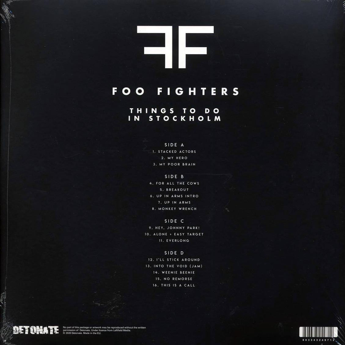 Foo Fighters - Things To Do In Stockholm (2xLP) - Vinyl LP, LP
