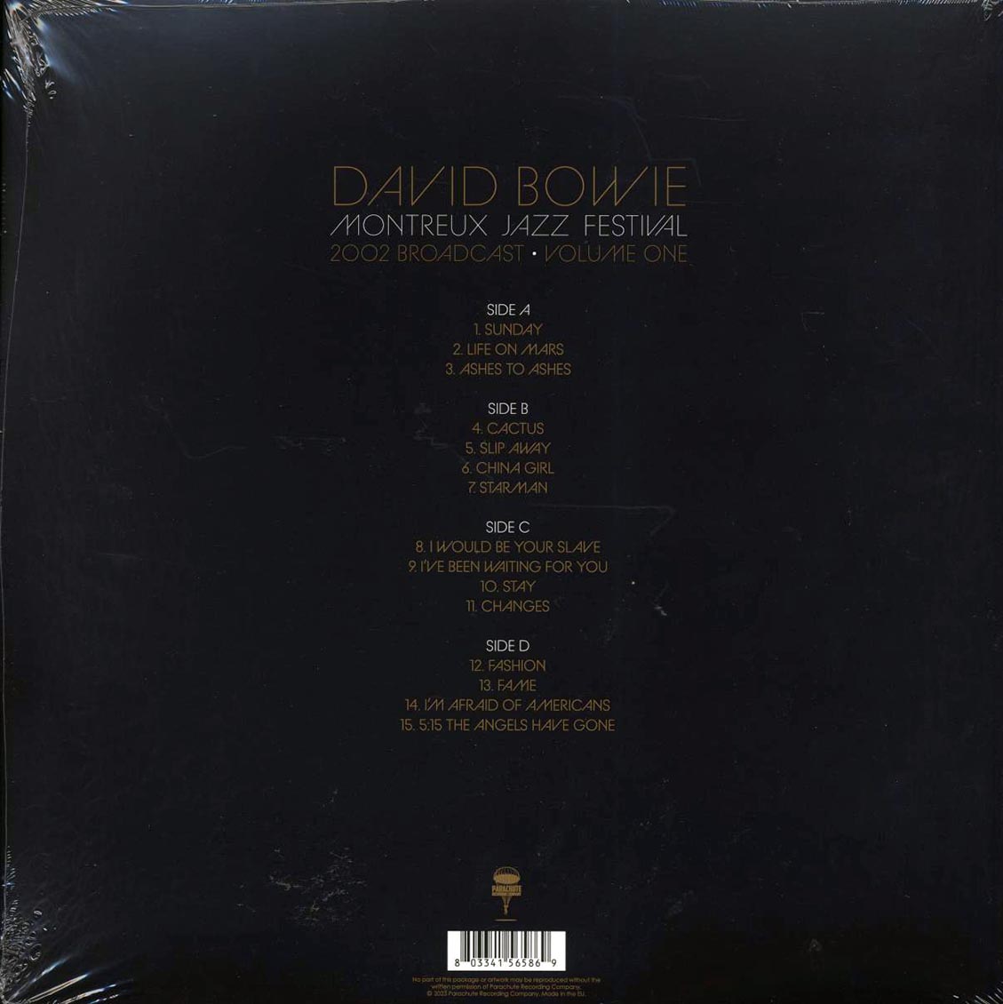 David Bowie - Montreux Jazz Festival Volume 1: 2002 Broadcast (2xLP) - Vinyl LP, LP