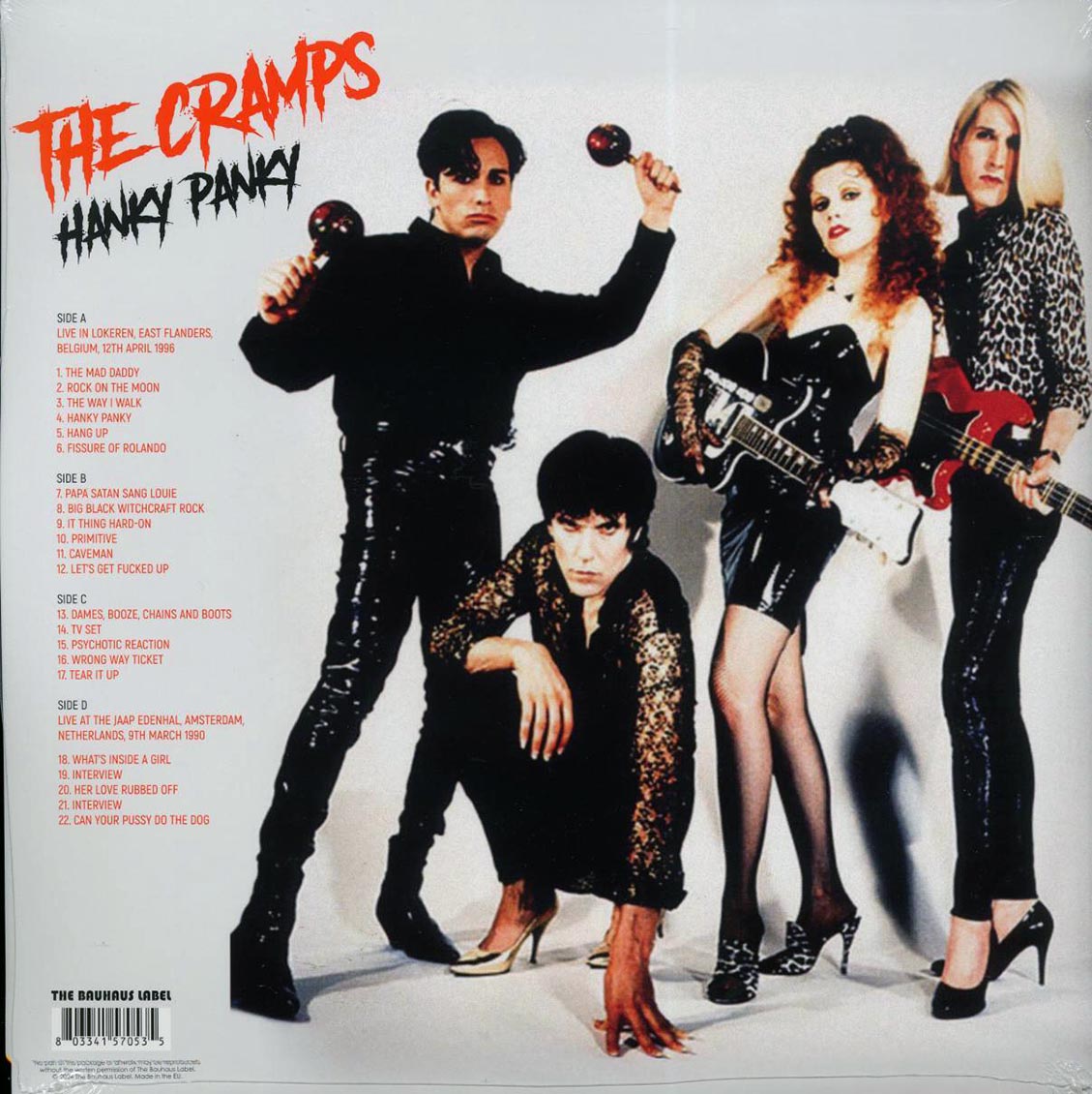The Cramps - Hanky Panky: The Flanders Broadcast 1996 (ltd. ed.) (2xLP) (red vinyl) - Vinyl LP, LP