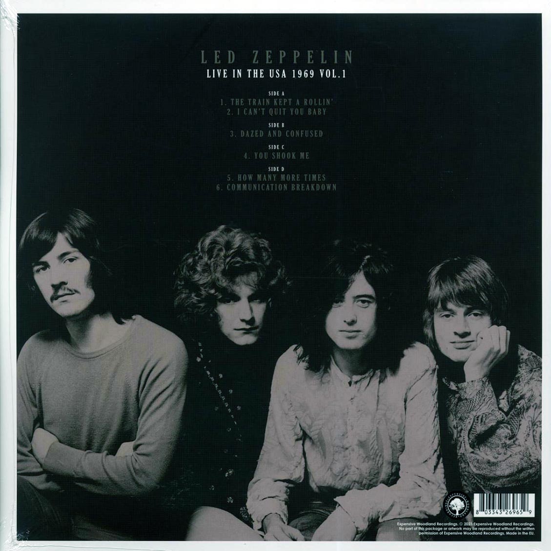 Led Zeppelin - Live In The USA 1969 Volume 1 (2xLP) - Vinyl LP, LP