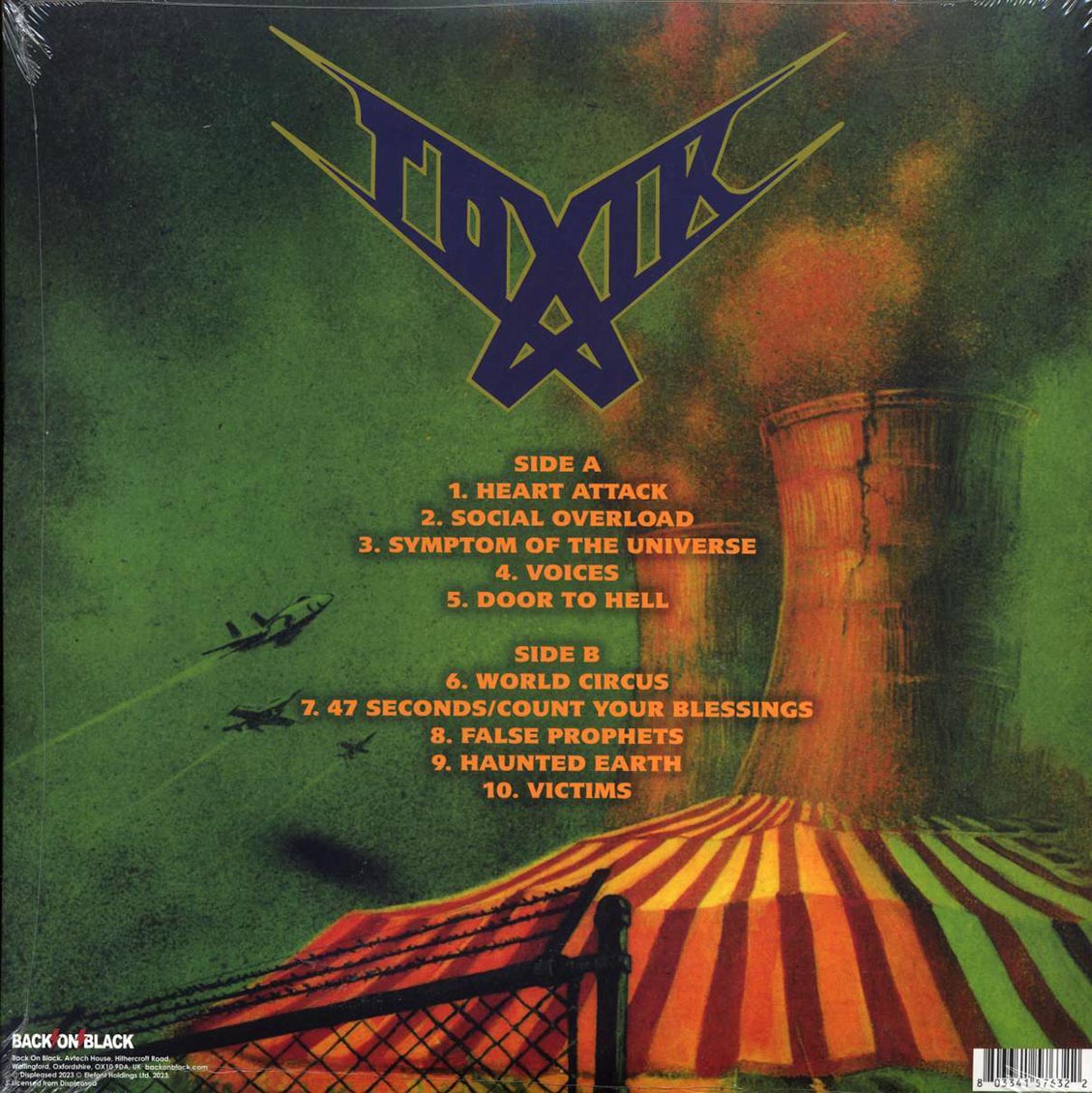 Toxik - Dynamo Open Air 1988 (ltd. ed.) (red/black splatter vinyl) - Vinyl LP, LP