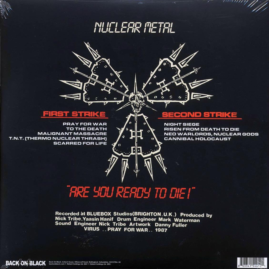 Virus - Pray For War (ltd. ed.) (white/red splatter vinyl) - Vinyl LP, LP