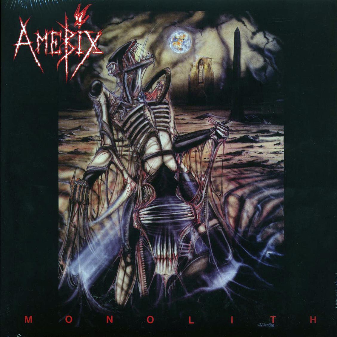 Amebix - Monolith (ltd. ed.) (red vinyl) - Vinyl LP