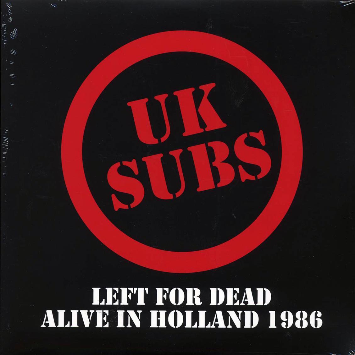 UK Subs - Left For Dead: Alive In Holland 1986 (ltd. ed.) (2xLP) (clear vinyl) - Vinyl LP