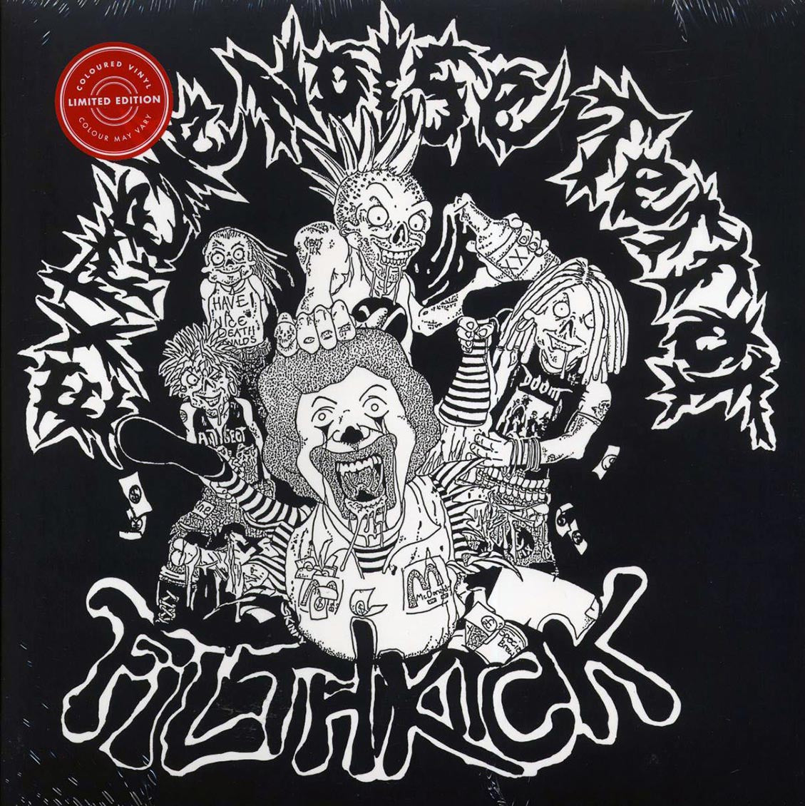Extreme Noise Terror, Filthkick - In It For Life (ltd. ed.) (clear vinyl) - Vinyl LP