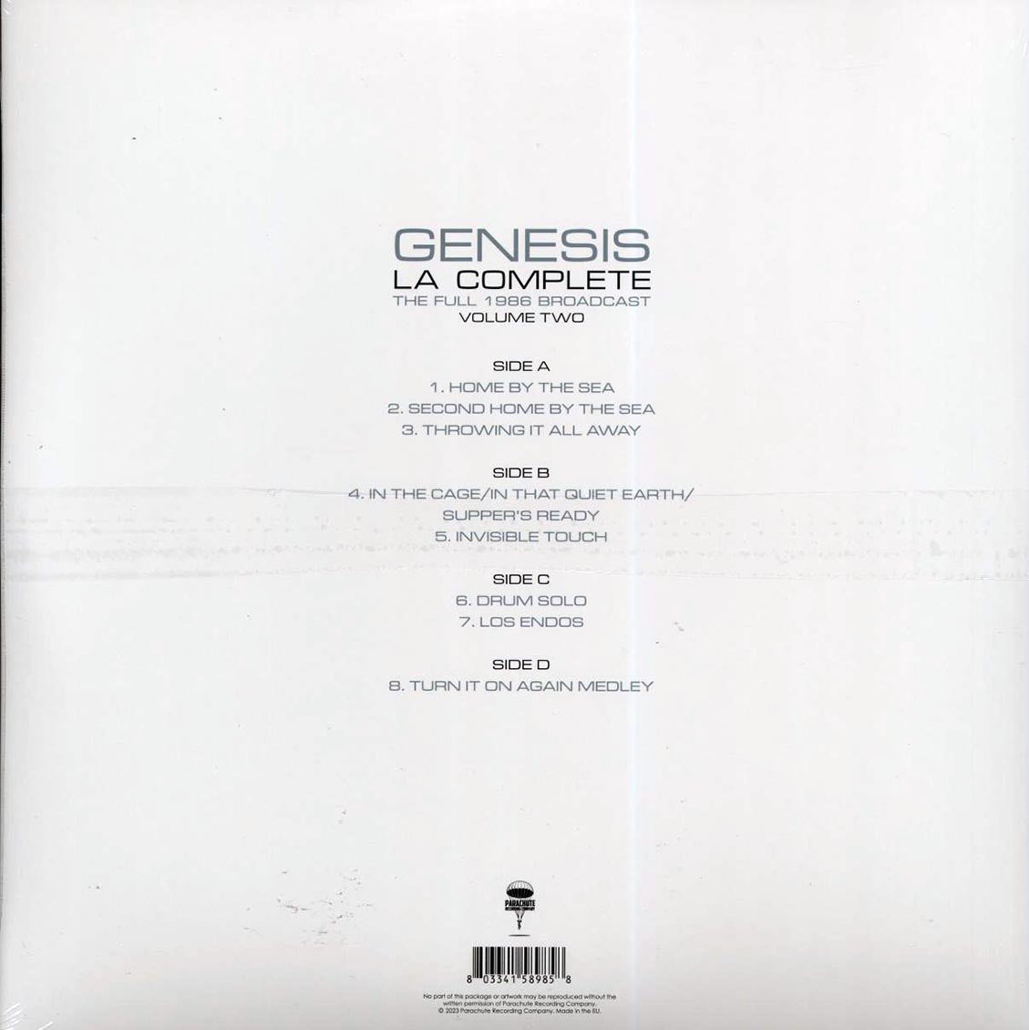 Genesis - LA Complete Volume 2: The Full 1986 Broadcast (2xLP) - Vinyl LP, LP