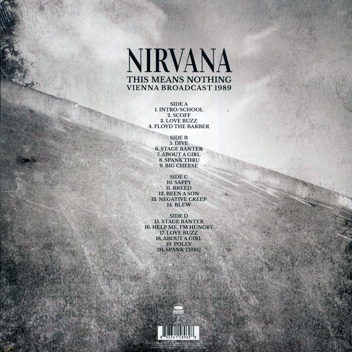 Nirvana - This Means Nothing: Vienna Broadcast 1989 (2xLP) - Vinyl LP, LP