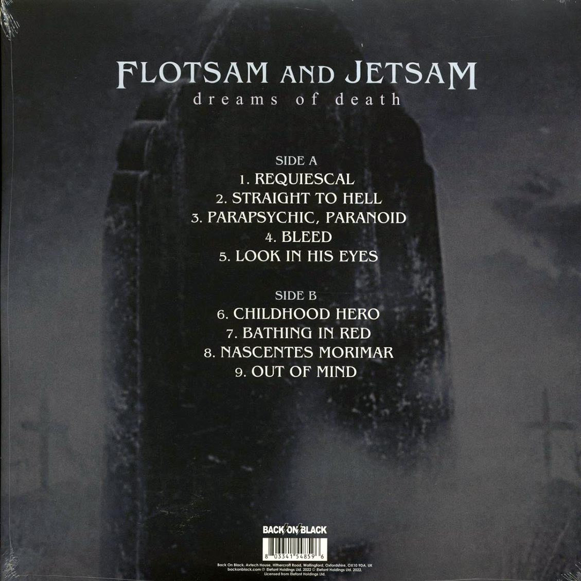 Flotsam & Jetsam - Dreams Of Death (ltd. ed.) (clear vinyl) - Vinyl LP, LP