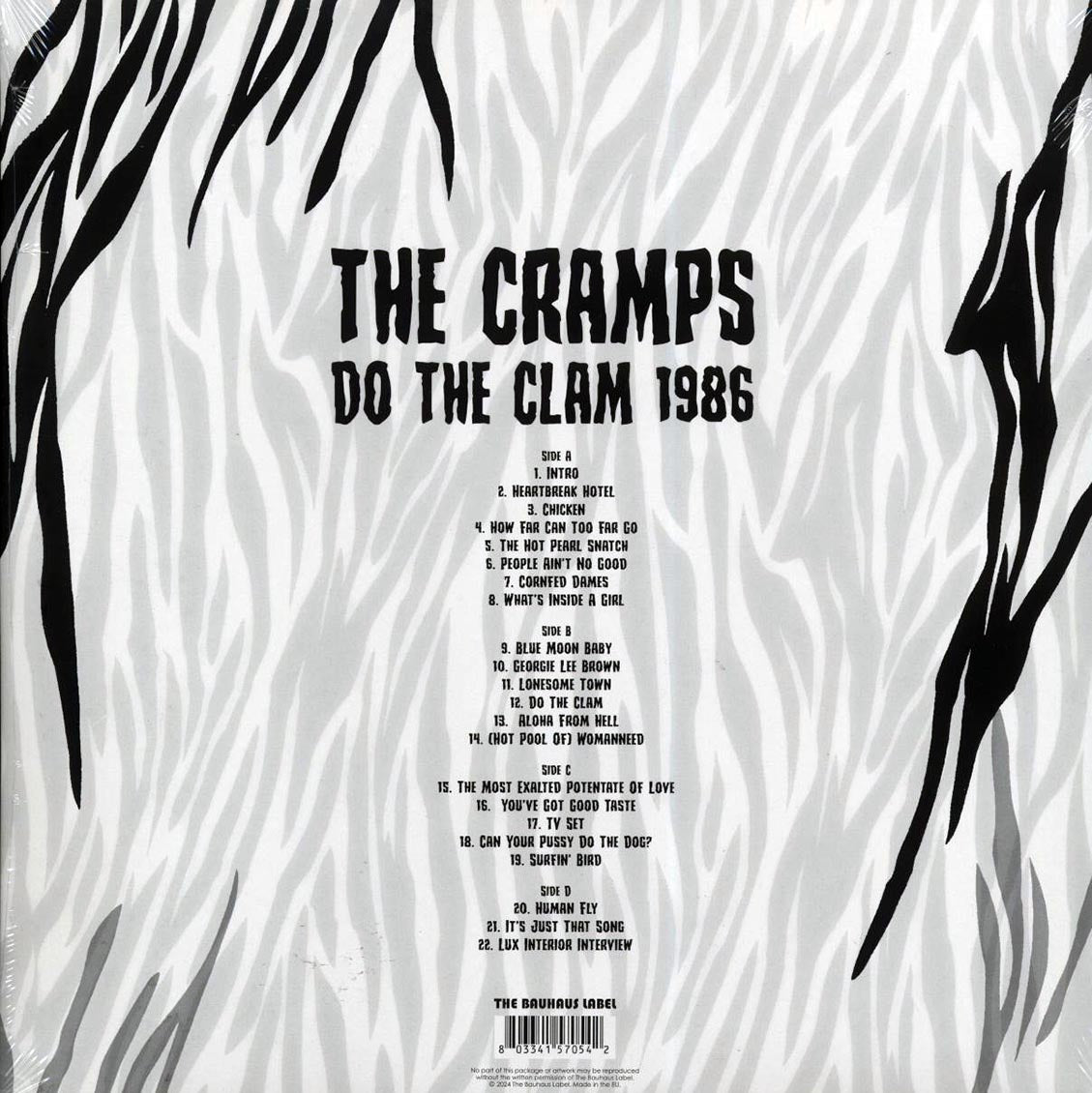 The Cramps - Do The Clam 1986 (ltd. ed.) (2xLP) (white vinyl) - Vinyl LP, LP
