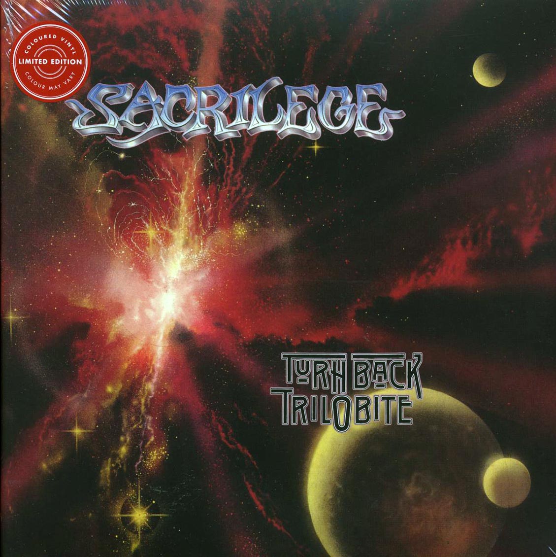 Sacrilege - Turn Back Trilobite (ltd. ed.) (2xLP) (clear/red splatter vinyl) - Vinyl LP