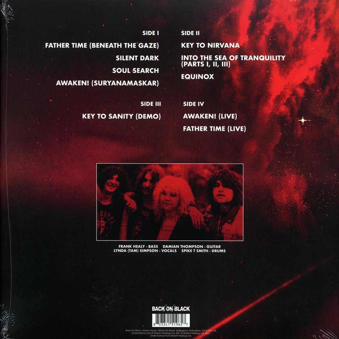 Sacrilege - Turn Back Trilobite (ltd. ed.) (2xLP) (clear/red splatter vinyl) - Vinyl LP, LP