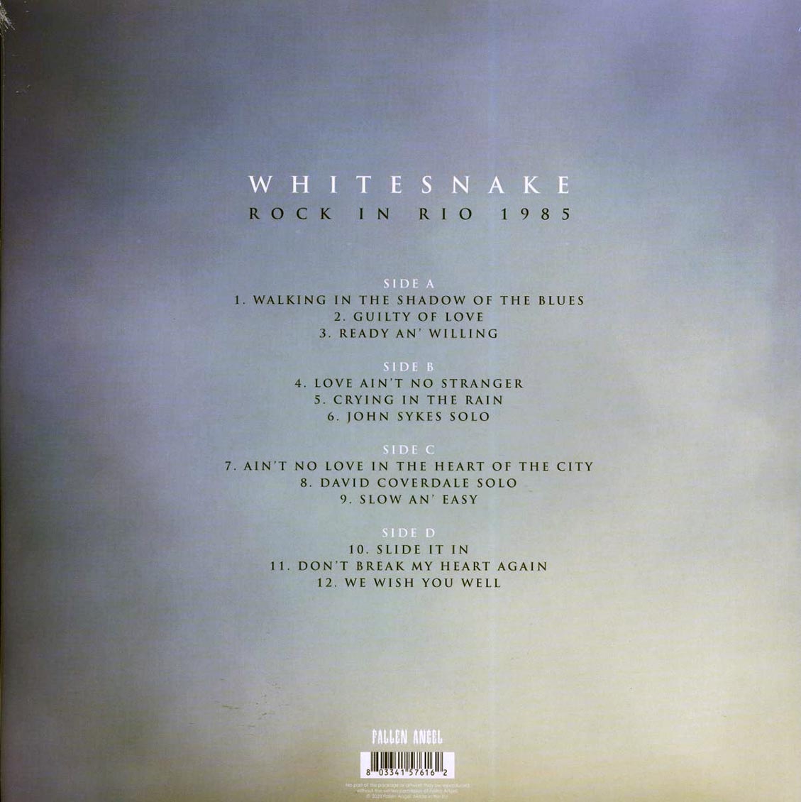 Whitesnake - Rock In Rio 1985 (ltd. ed.) (2xLP) (white vinyl) - Vinyl LP, LP