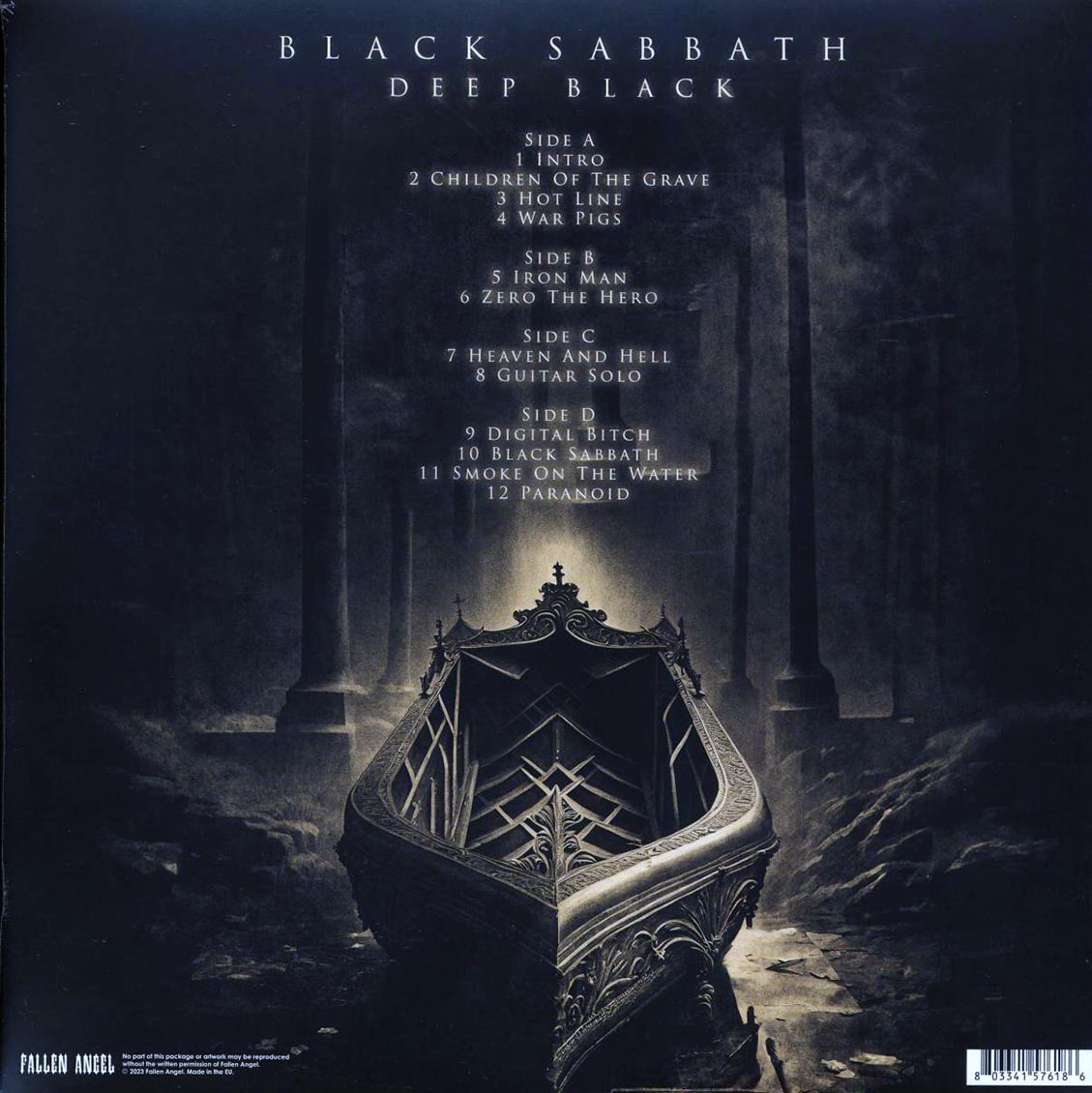 Black Sabbath - Deep Black: Live At Centrum, Worcester, MA, USA, November 4th 1983 (ltd. ed.) (2xLP) (red vinyl) - Vinyl LP, LP