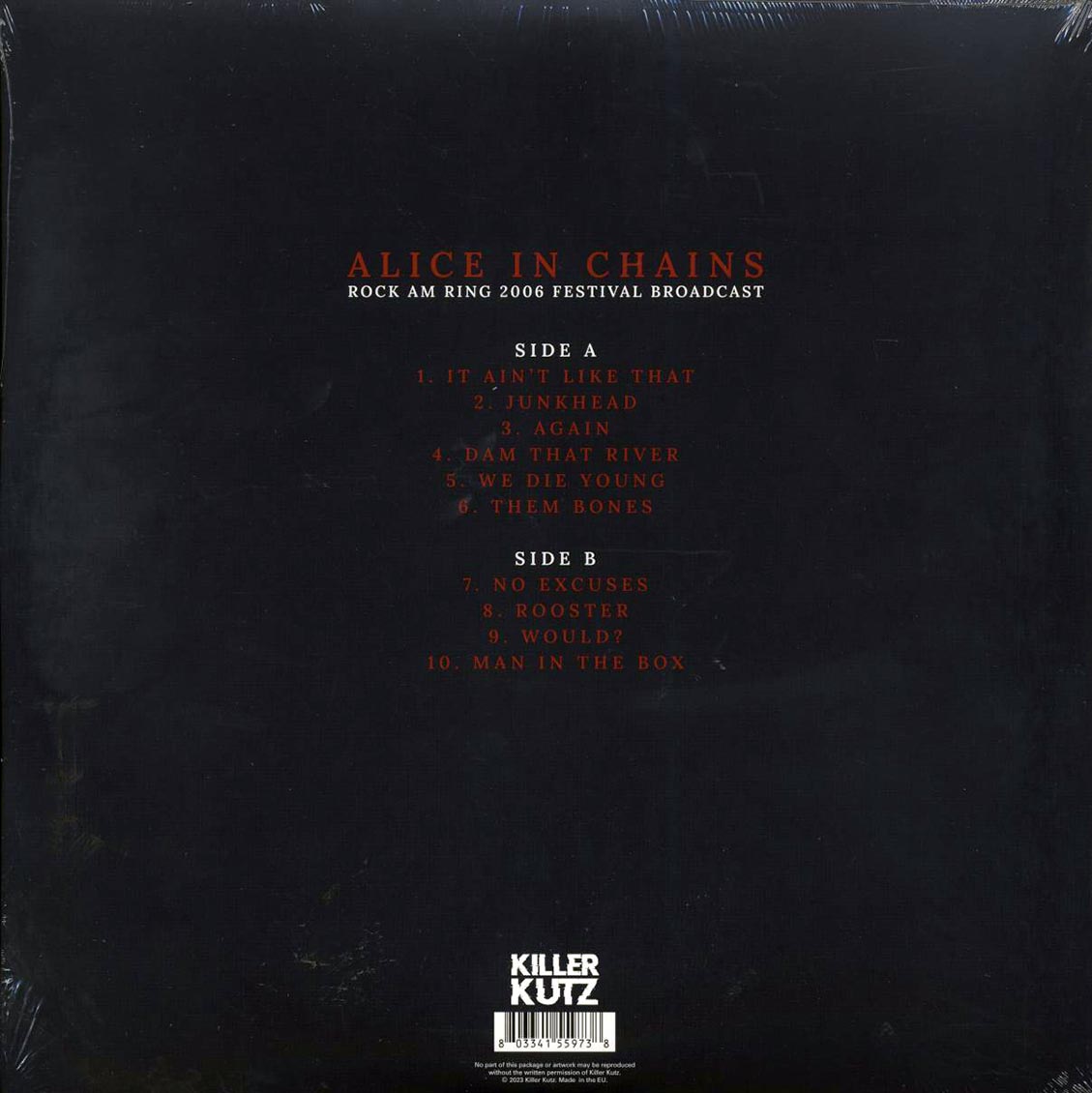 Alice In Chains - Rock AM Ring 2006 Festival Broadcast (ltd. ed.) (red vinyl) - Vinyl LP, LP