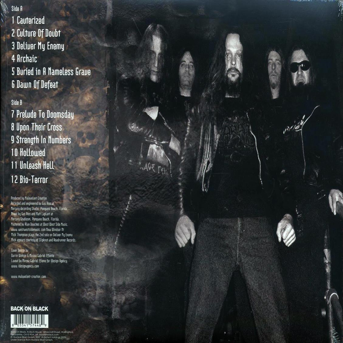 Malevolent Creation - Doomsday X (ltd. ed.) (grey vinyl) - Vinyl LP, LP