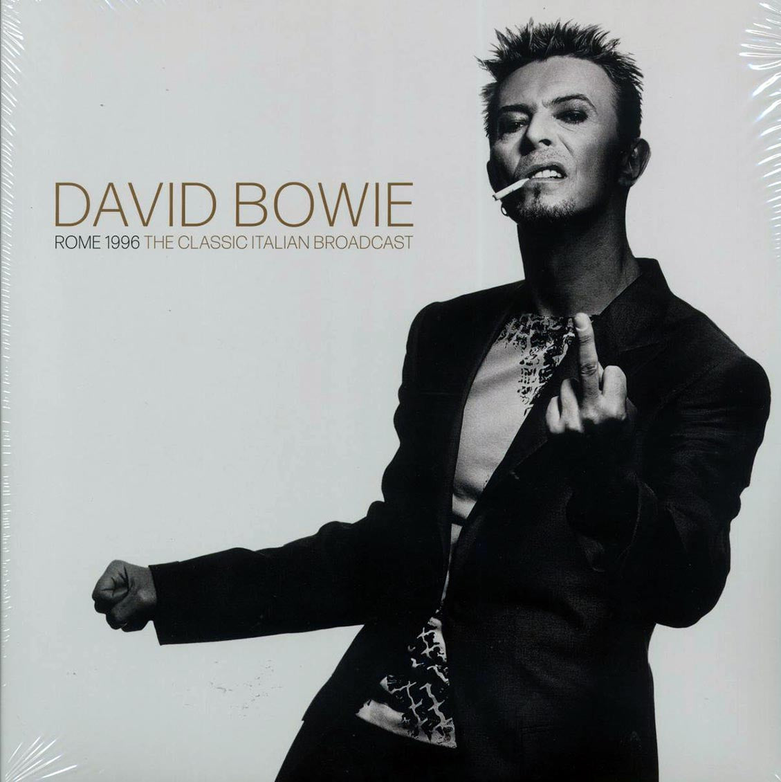David Bowie - Rome 1996: The Classic Italian Broadcast (ltd. ed.) (2xLP) (clear vinyl) - Vinyl LP