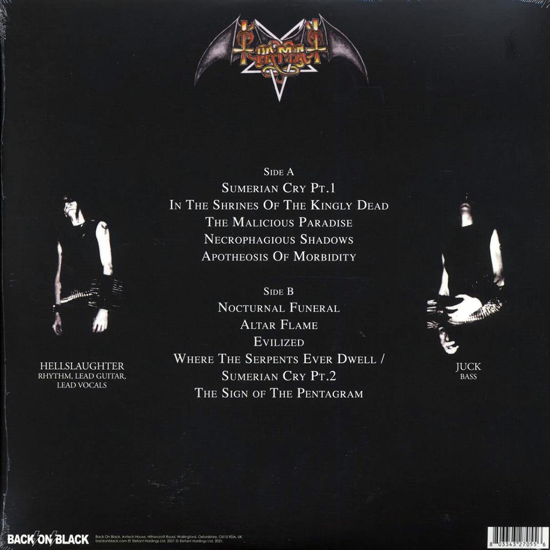 Taimet - Sumerian Cry (ltd. ed.) (clear/red splatter vinyl) - Vinyl LP, LP